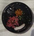 Black Flower Pendant